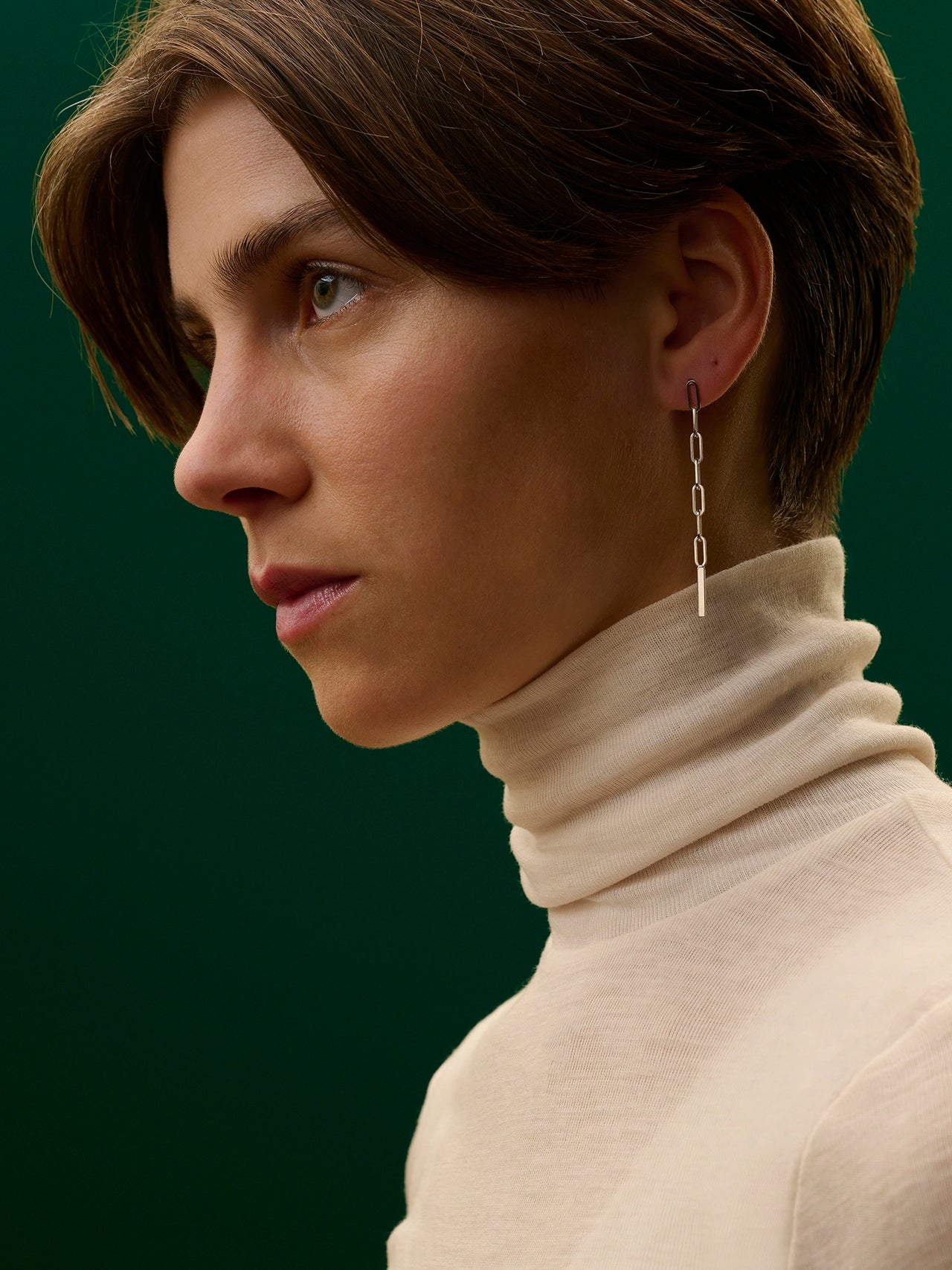 SQUARE WIRE earrings